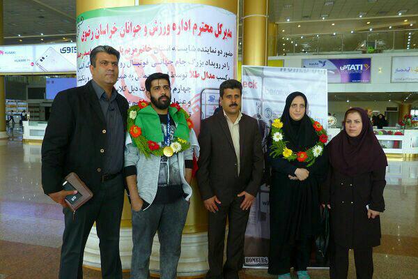 درخشش نمایندگان مشهدی درمسابقات جام جهانی تیم فوتبال روی میز