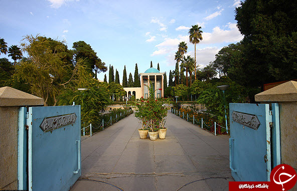 عکس هایی زیبا از آرامگاه سعدی در شیراز+تصاویر