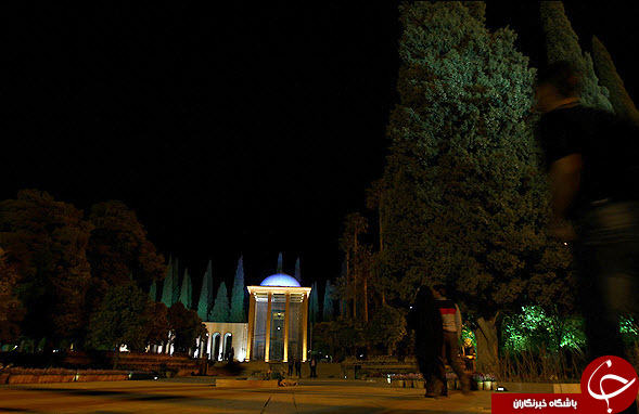 عکس هایی زیبا از آرامگاه سعدی در شیراز+تصاویر