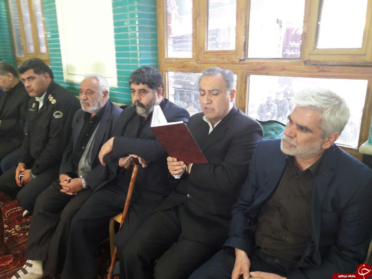 برگزاری مراسم گرامی داشت جان باختگان سیل آذرشهر