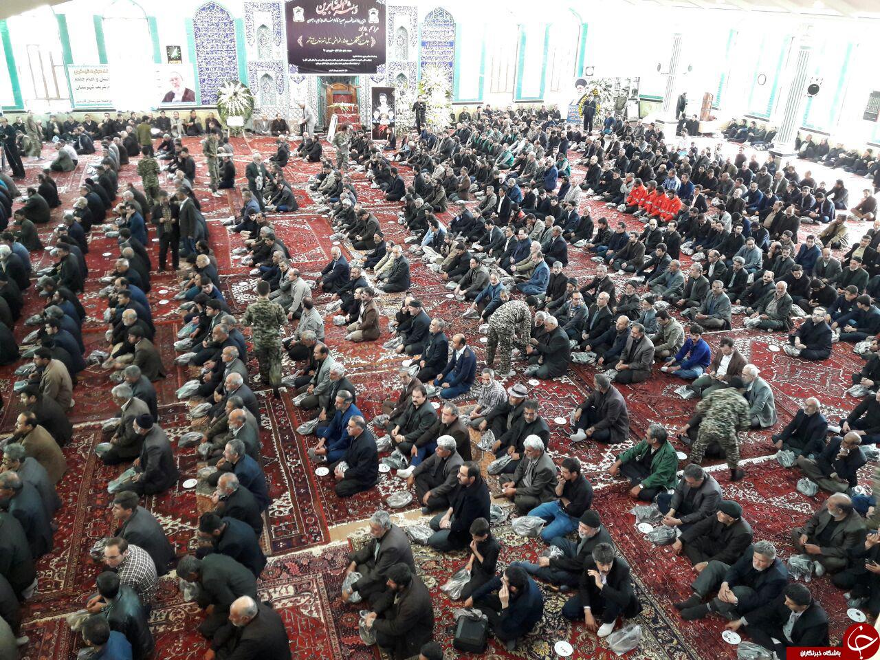 برگزاری مراسم گرامی داشت جان باختگان سیل آذرشهر