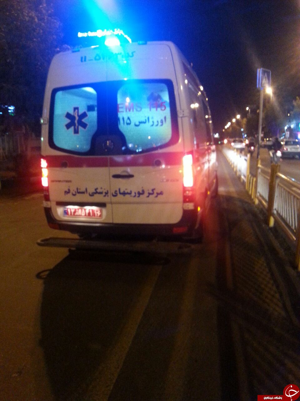 برخورد مرگبار خودروی پراید با جایگاه اتوبوس