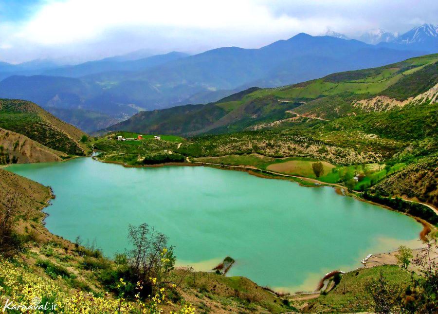 طبیعتی شگفت&zwnj;انگیز با ارتفاعی بی اندازه ازدریای خزر