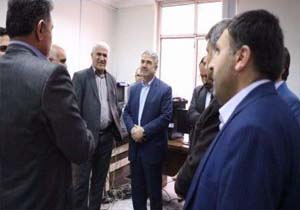 بازدید معاون سیاسی، امنیتی استاندار از ستاد انتخابات گچساران