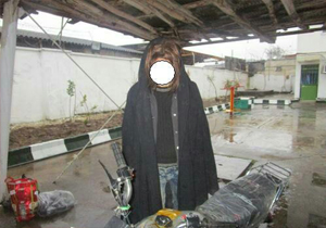 دستگیری سارق زن نما در رشت