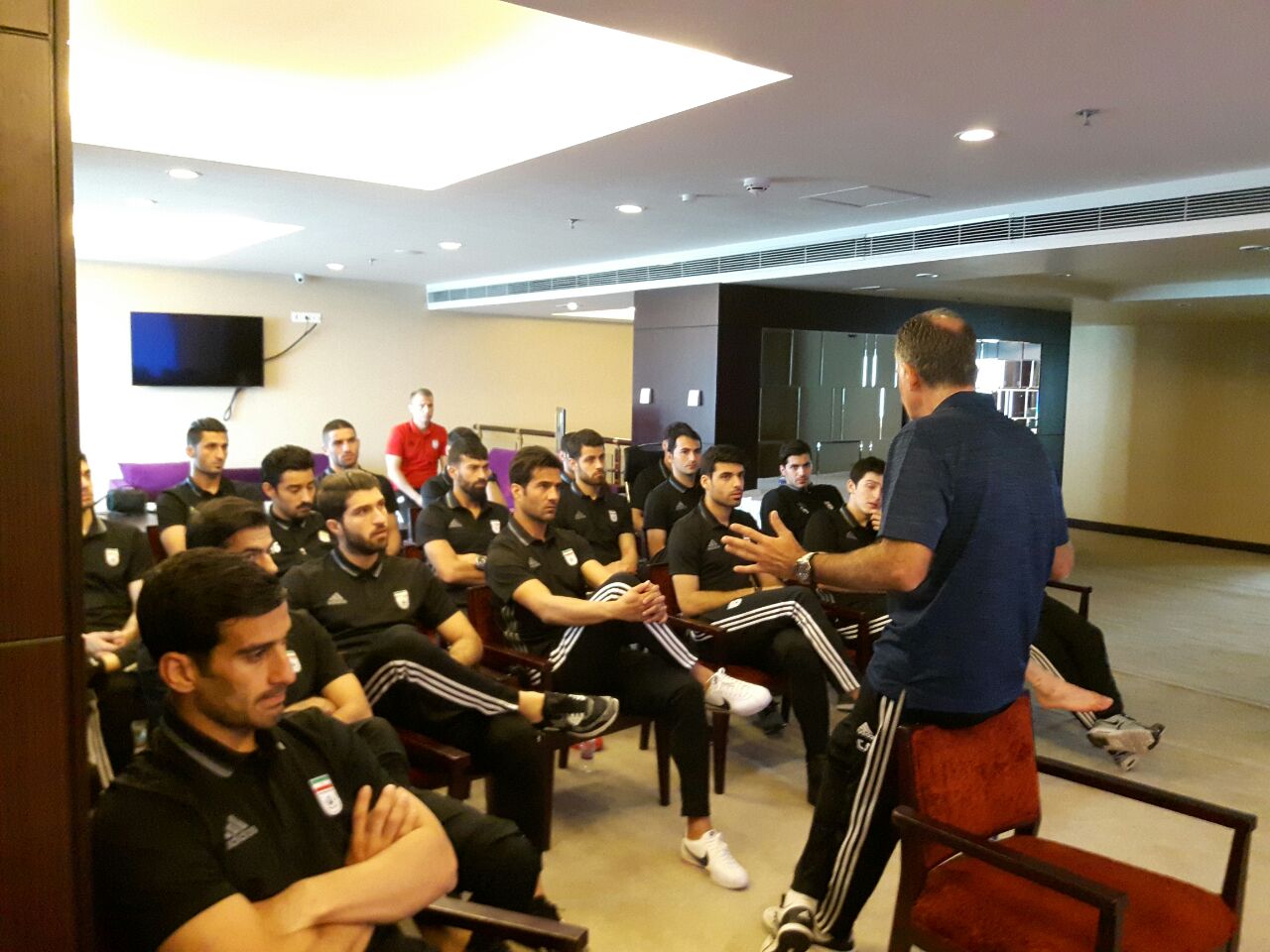 جلسه فنی و آنالیز تیم ملی برگزار شد