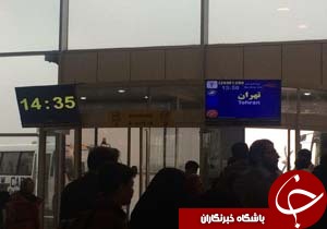 شهروندخبرنگار: تاخیر شش ساعته پرواز شیراز به تهران + فیلم