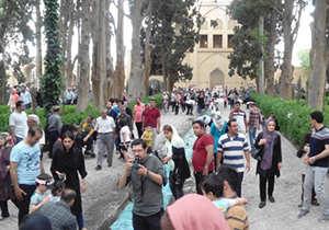 بازدید بیش از 87 هزار گردشگر نوروزی از باغ فین کاشان
