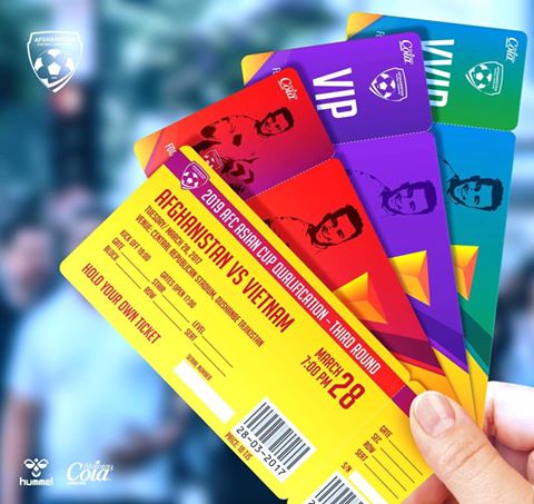 قیمت بلیت دیدار تیم&zwnj;های افغانستان و ویتنام