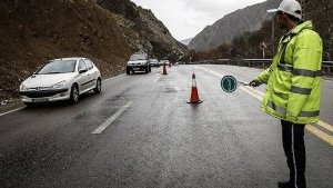 ترافیک روان و پرتراکم در جاده های گیلان