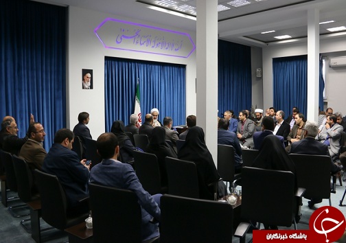 دیدار نوروزی مدیران صدا و سیما با نماینده ولی فقیه