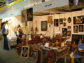 افتتاح نمایشگاه صنایع دستی شهرهریس