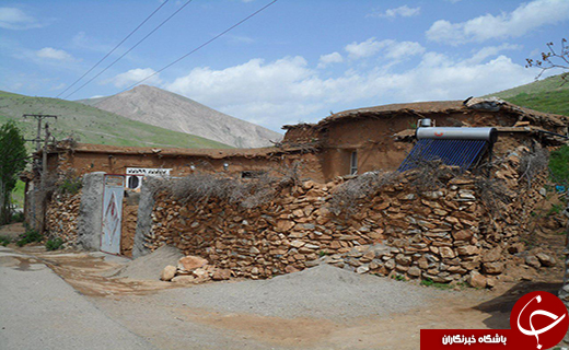 کوچک ترین روستای خورشیدی نهاوند با خانه های سنگی چند صدساله+تصاویر