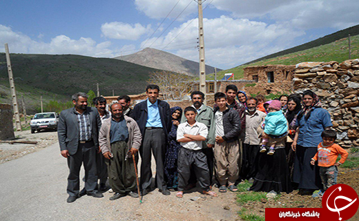 کوچک ترین روستای خورشیدی نهاوند با خانه های سنگی چند صدساله+تصاویر