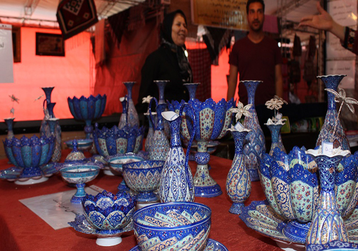 نمایشگاه سوغات و صنایع دستی استان&zwnj;ها در ساری + تصاویر