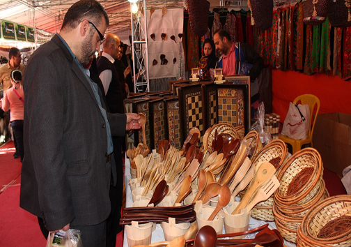 نمایشگاه سوغات و صنایع دستی استان&zwnj;ها در ساری + تصاویر