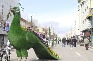سبزه میدان زنجان میزبان گذر نوروز