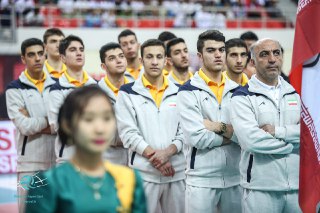 استراحت ملى پوشان والیبال ايران در روز نخست رقابت های آسیایی