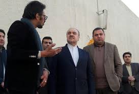 وزیر ورزش به ورزشگاه آزادی آمد
