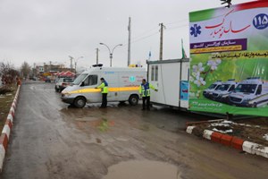 تعداد2240ماموریت توسط اورژانس استان آذربایجان شرقی از شروع طرح امدادنوروزی 96 تا امروز