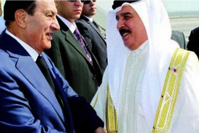 پادشاه بحرین با مبارک دیدار کرد
