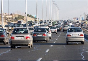 تردد ۸۵۶ هزار خودرو در راه های استان