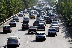 افزایش 15 درصدی تردد خودرودر ایام نوروز سال 96 نسبت به سال قبل