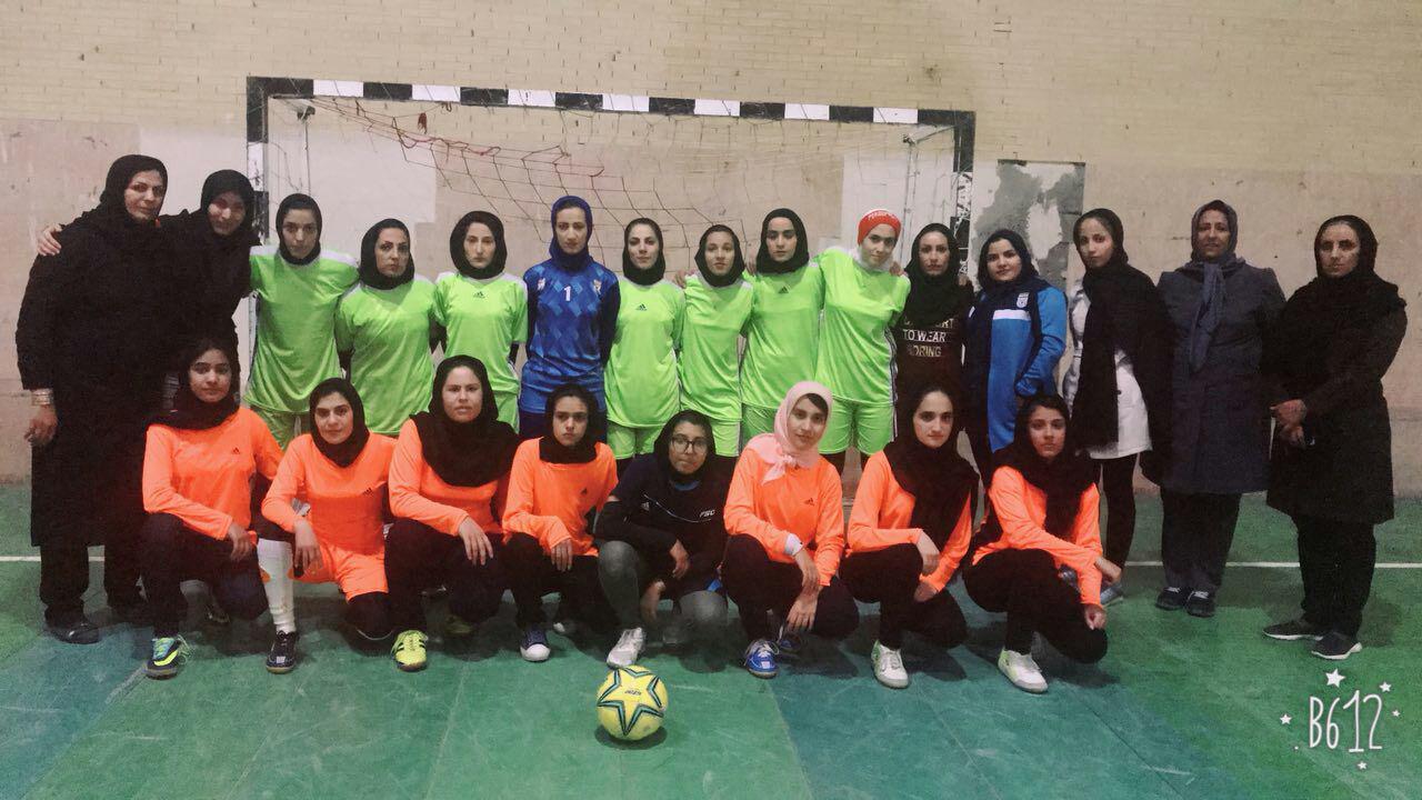 حضور بانوان فوتسالیست شهربابکی در رقابت های لیگ دسته یک کشور