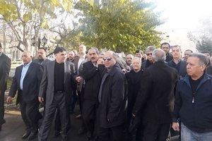 مراسم تشییع پیکر منوچهر برومند برگزار شد