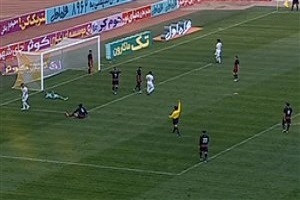 خلاصه بازی ذوب آهن و سیاه جامگان 1 دی 96 + فیلم