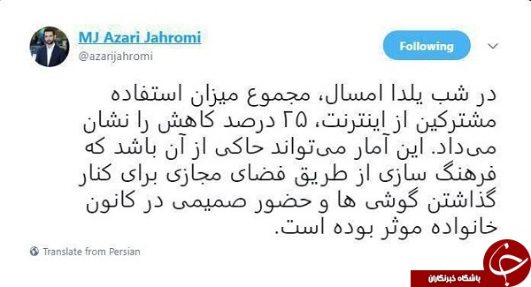 تأثیر فرهنگ سازی در فضای مجازی برای کنار گذاشتن گوشی در شب یلدا + عکس