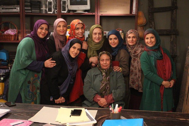 ثریا قاسمی و مریم امیرجلالی جلوی دوربین &laquo;هیئت مدیره&raquo; رفتند