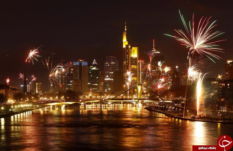 آغاز سال 2018 در سراسر جهان+ تصاویر