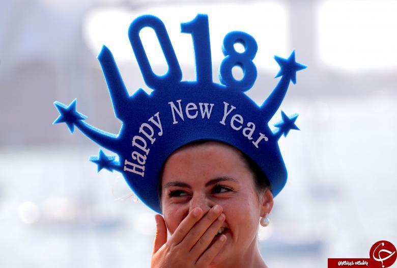آغاز سال 2018 در سراسر جهان+ تصاویر