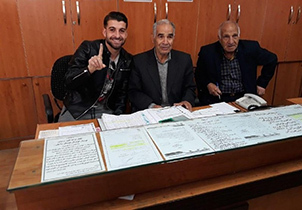 ثبت قرارداد بازیکن آلبانیایی سپاهان در هیئت فوتبال