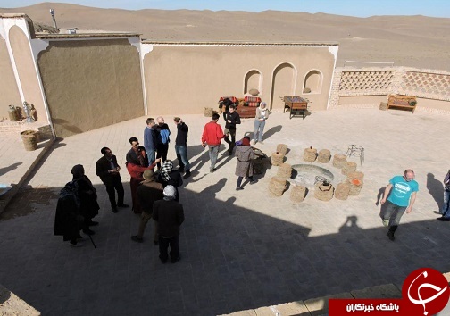 حضور گردشگران آلمانی در شهرستان سرایان+تصاویر