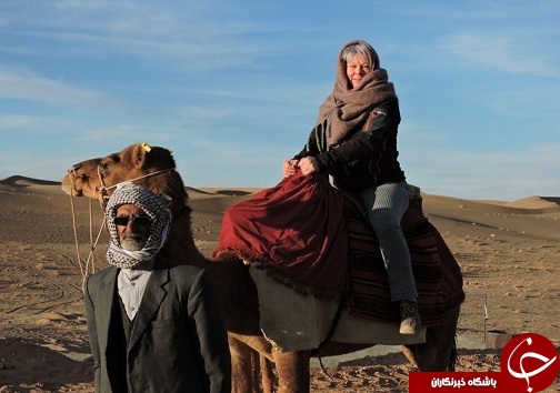 حضور گردشگران آلمانی در شهرستان سرایان+تصاویر