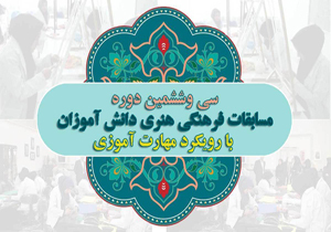 آغاز سی‌وششمین دوره مسابقات فرهنگی هنری دانش‎آموزان