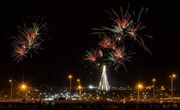جشن سال نو میلادی در موصل +تصاویر