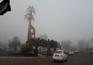 افزایش غلظت ذرات معلق درآسمان آبادان