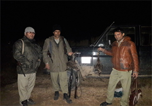 دستگیری شکارچیان متخلف در میاندوآب