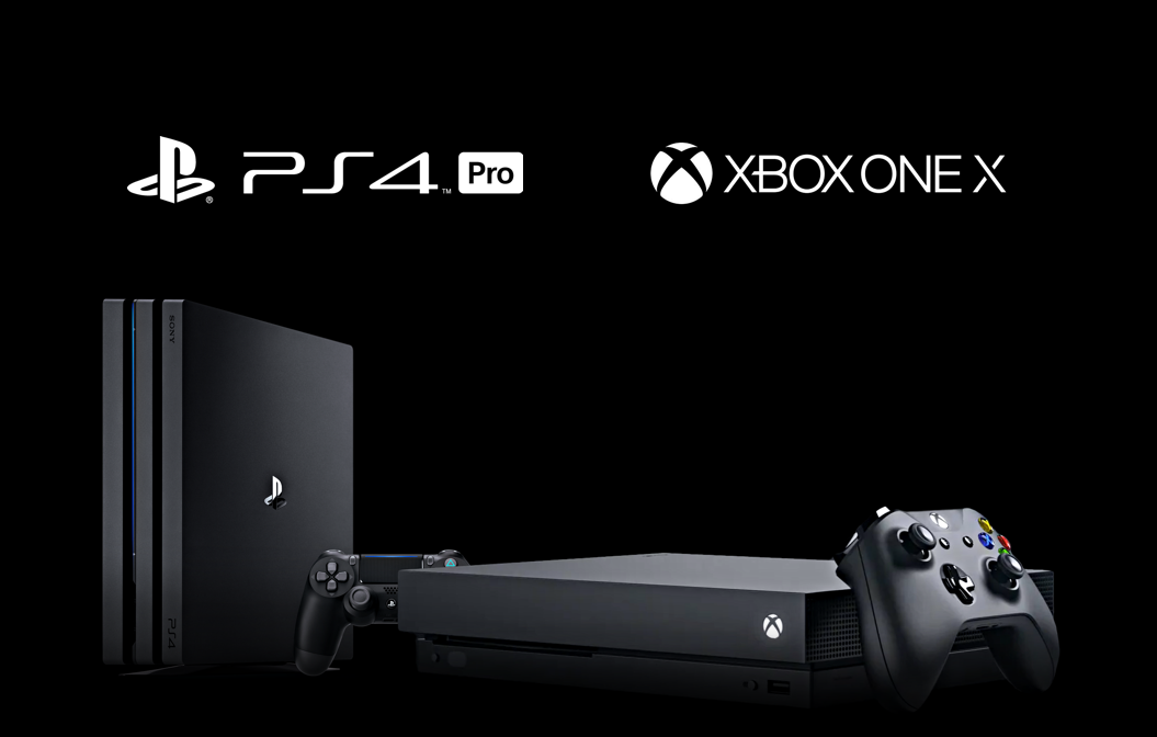 مقایسه&zwnj;ی دو کنسول PS4 Pro و Xbox One X + فیلم