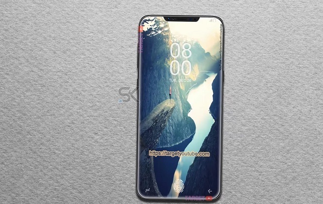 طرح مفهومی Galaxy X8 که شباهت بسیاری با iPhone X دارد + فیلم