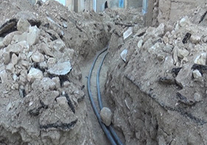 بهسازی خط انتقال آب روستای برایجان جهرم