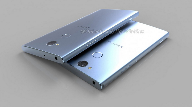 رندر گوشی&zwnj;های Xperia XA2 Ultra و Xperia L2 فاش شد + تصاویر