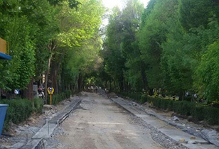 مرحله سوم سنگفرش چهارباغ عباسی به زودی آغاز می‌شود