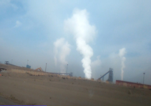 آلودگی کارخانه ذوب آهن در اصفهان + فیلم