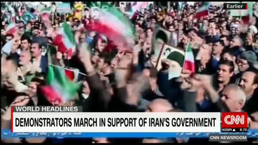بازتاب حضور باشکوه مردم ایران در راهپیمایی حمایت از نظام جمهوری اسلامی در رسانه&zwnj;های خارجی