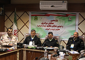 کسب رتبه برتر معاونت تربیت و آموزش پلیس مازندران