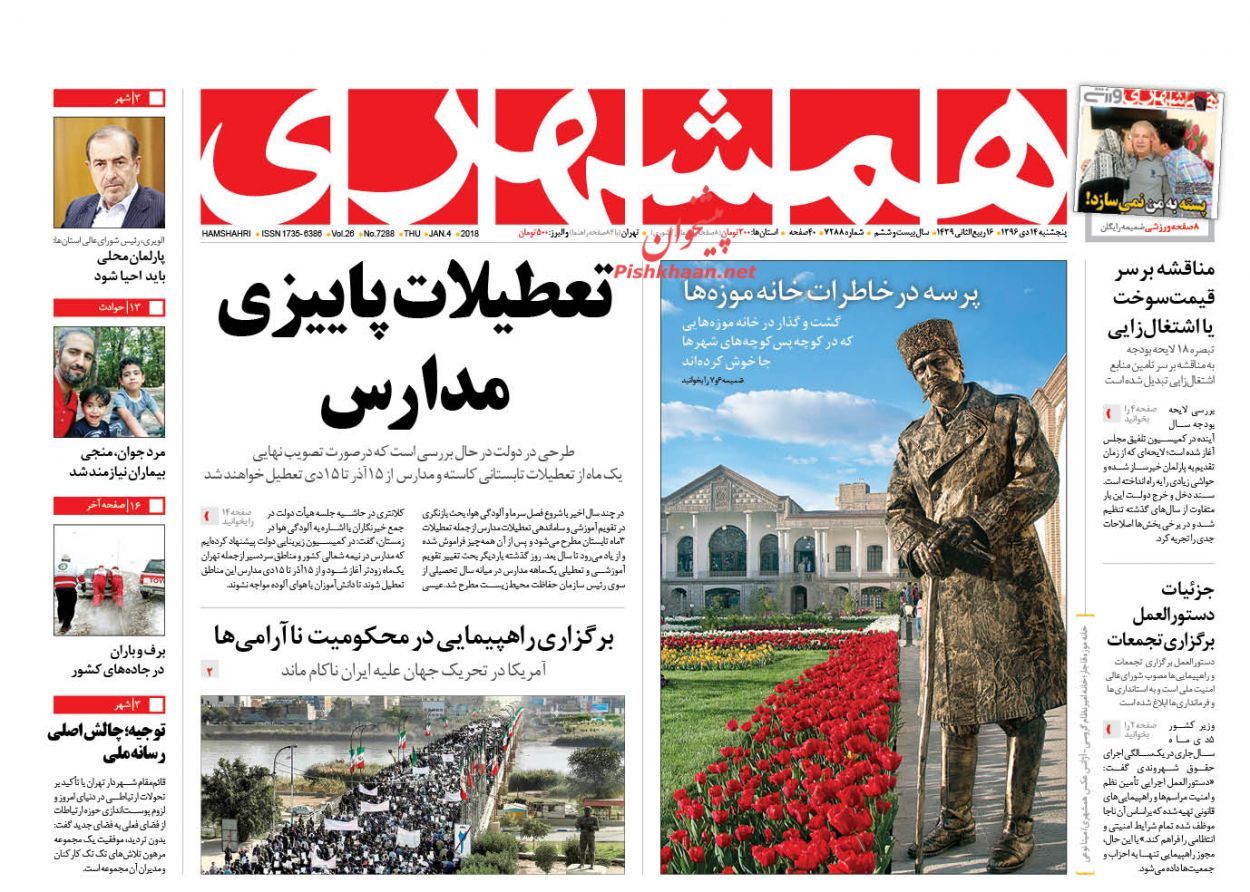 روزنامه ها